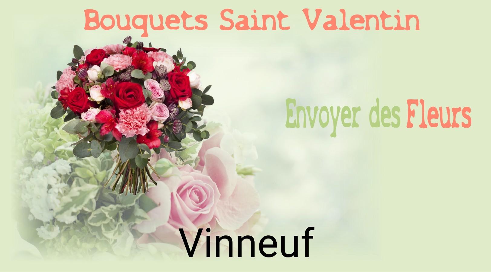 Roses de Saint-Valentin livrées à Vinneuf